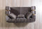 Santana Smoke Velvet Sofa 89" & Loveseat 69"