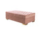 Lauren Pink Velvet Double Chaise 136" Sectional