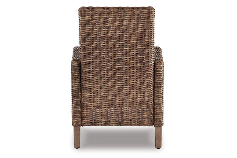 Beachcroft Beige Arm Chair with Cushion, Set of 2 - P791-601A - Nova Furniture