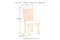 Berringer Rustic Brown Dining Chair, Set of 2 - D199-01 - Nova Furniture