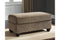 Braemar Brown Ottoman - 4090114 - Nova Furniture
