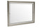 Chevanna Platinum Bedroom Mirror (Mirror Only) - B744-36 - Nova Furniture