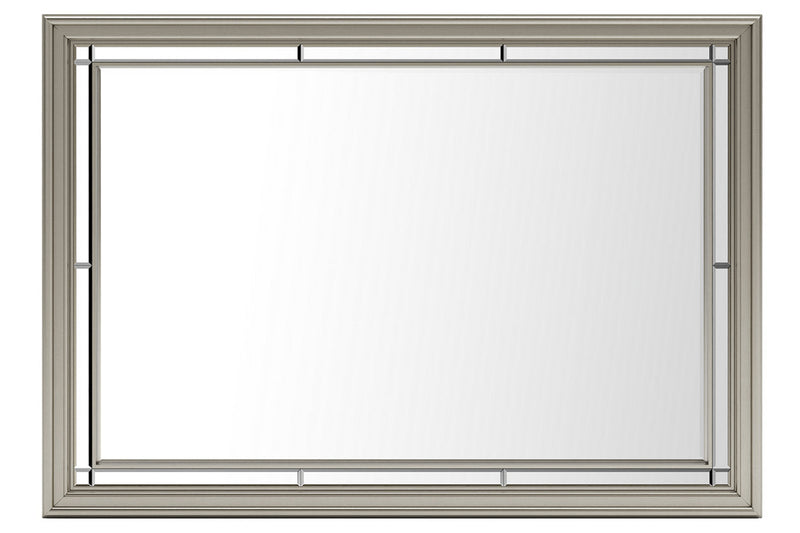 Chevanna Platinum Bedroom Mirror (Mirror Only) - B744-36 - Nova Furniture