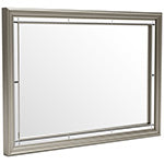 Chevanna Platinum Bedroom Mirror (Mirror Only) - B744-36 - Nova Furniture