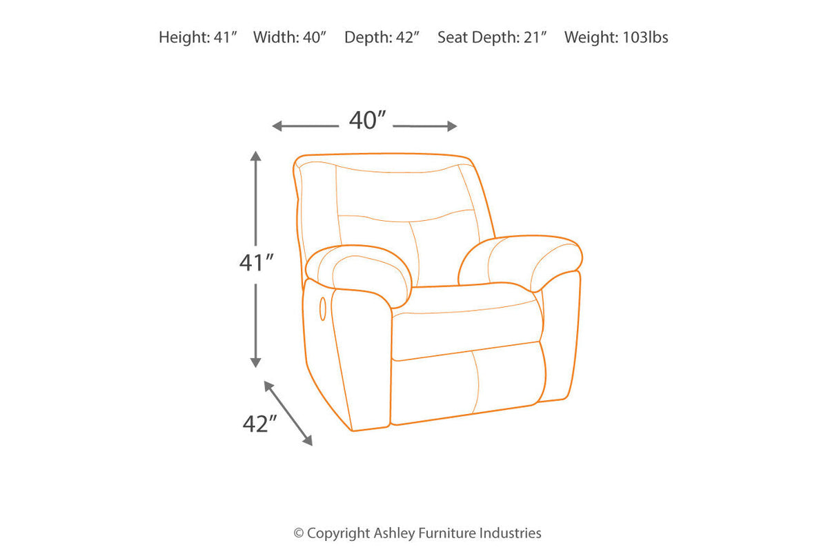 Follett Coffee Recliner - 6520225 - Nova Furniture