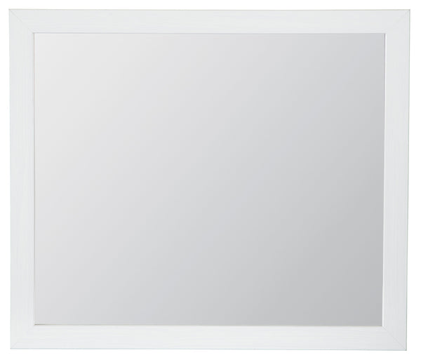 Jallory White Mirror (Mirror Only) - B302-36 - Nova Furniture