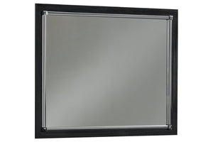 Kaydell Black Bedroom Mirror (Mirror Only) - B1420-36 - Nova Furniture