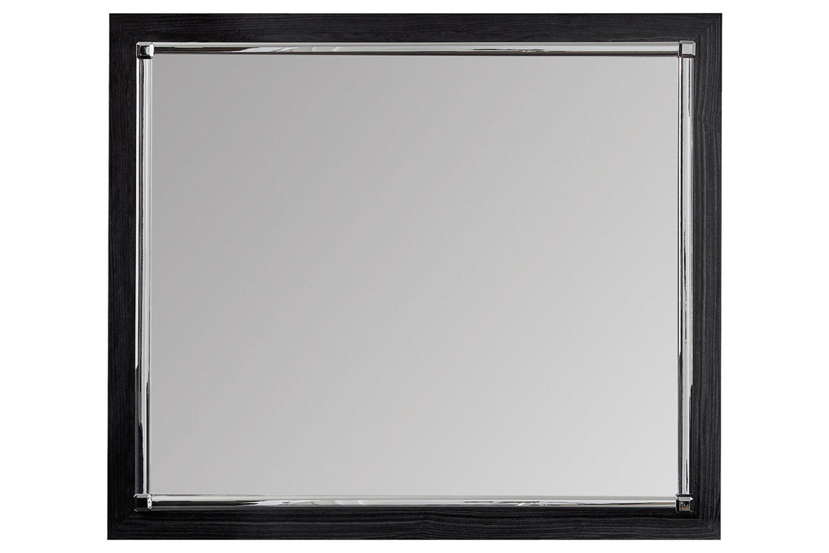 Kaydell Black Bedroom Mirror (Mirror Only) - B1420-36 - Nova Furniture