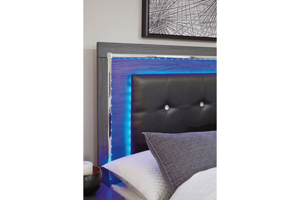 Lodanna Gray Full Panel Bed - Nova Furniture