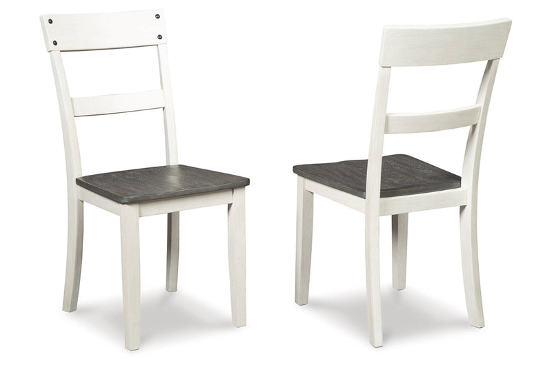 Nelling Two-tone Dining Chair, Set of 2 - D287-01 - Nova Furniture