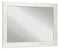 Paxberry Whitewash Bedroom Mirror (Mirror Only) - B181-36 - Nova Furniture