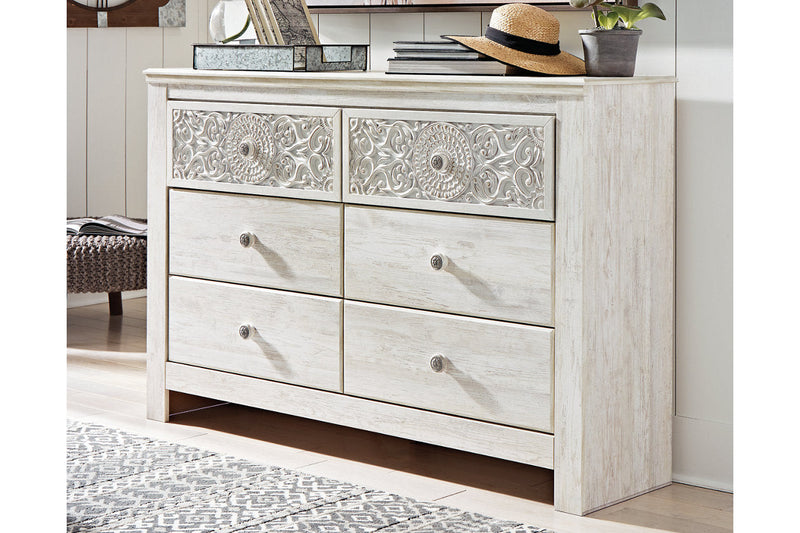 Paxberry Whitewash Dresser - B181-31 - Nova Furniture