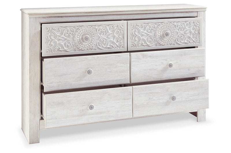 Paxberry Whitewash Dresser - B181-31 - Nova Furniture