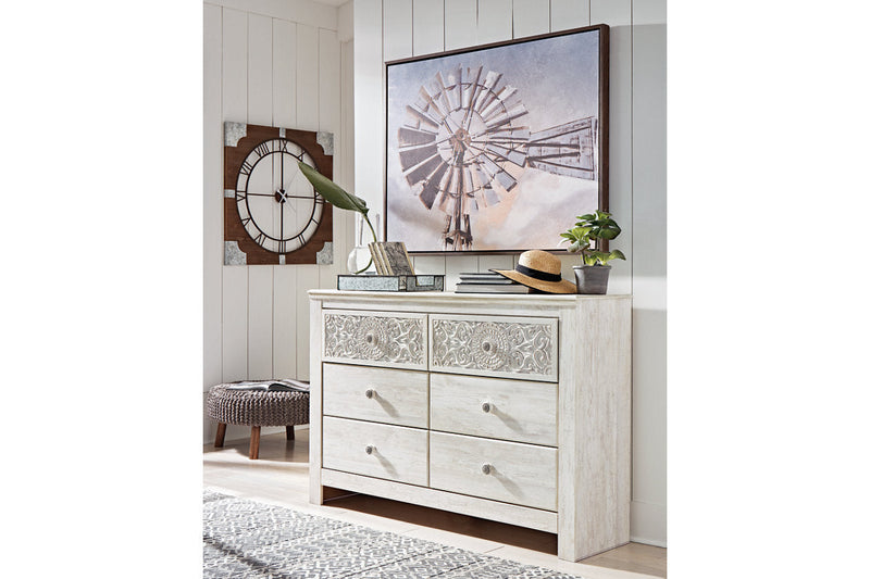 Paxberry Whitewash Dresser - B181-31 - Nova Furniture