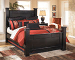 Shay Almost Black Queen Poster Footboard - B271-64 - Nova Furniture