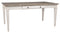 Skempton White/Light Brown Rectangular Dining Set - SET | D394-25 | D394-01(2) - Nova Furniture