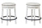 Valebeck White/Black Counter Height Stool - D546-324 - Nova Furniture